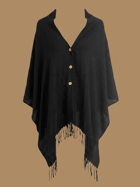 PS Free Size Shawl, Cozy and Soft Material Neutral